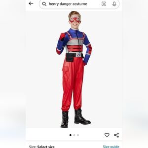 Henry Danger Costume w/o red Mask and gloves.